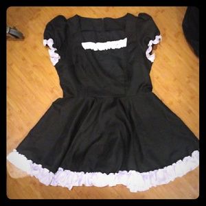 Cosplay maid uniform dress XL